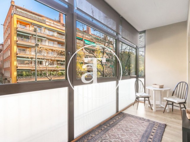 Bright, furnished flat for rent in Sarriá Sant Gervasi
