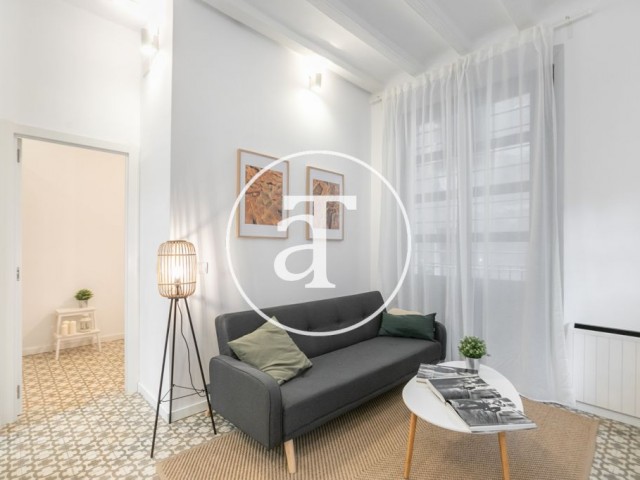 Modern apartment for rent in the Born district of Barcelona